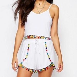 ASOS Liquor N Poker Set with Pom Pom Trim